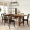 Merrick Lane Lowry Thonet Style Solid Wood Dining Chair with Stackable Design and Elegant Finish